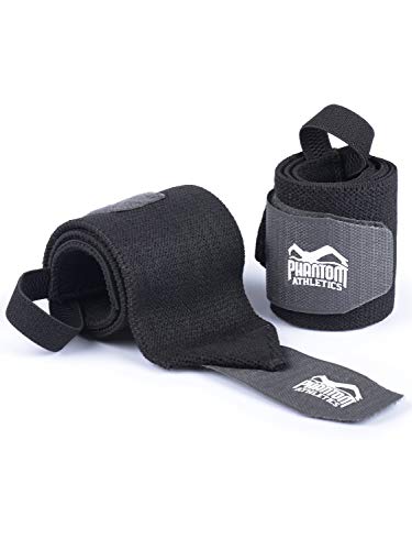 Phantom Athletics Fitness Wrist Wraps - Muñequeras para Deportes de Fuerza