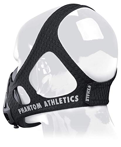 Phantom Athletics Training Mask - Aumente su Rendimiento en el Deporte - Negro