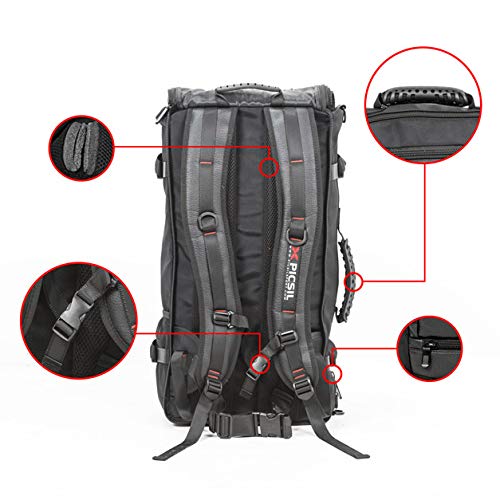 PicSil Mochila de Deporte Bolsa de Gimnasio y Entrenamiento Maleta de Viaje 40L Unisex Hombre y Mujer Impermeable para Uso Diario en Actividades de Senderismo Cross Training Camping Montaña