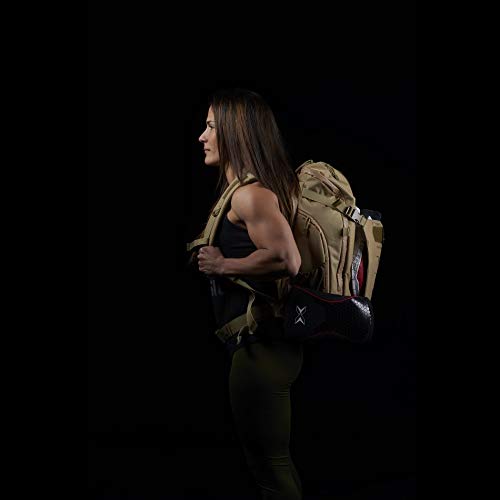 PicSil Mochila Militar de Asalto Impermeable 40L de Capacidad Mochila Táctica Militar Nylon 600D Múltiples Bolsillos para Senderismo Montañismo Caza Trekking Profesionales Hombres y Mujeres (Tan)