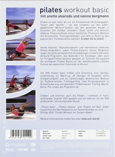 Pilates Workout Basic - mit Anette Alvaredo [Alemania] [DVD]
