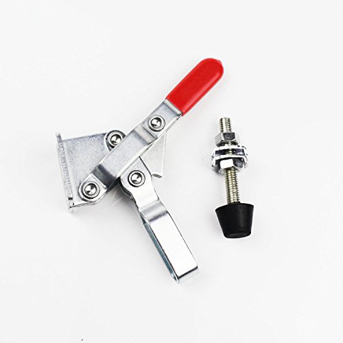 pingranso Tire Latch – liberación rápida metal Horizontal liberación rápida Toggle Clamp herramienta – 900 Kg 198lbs Holding Capacidad