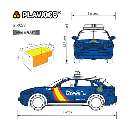 PLAYJOCS Coche Policía Nacional GT-0233