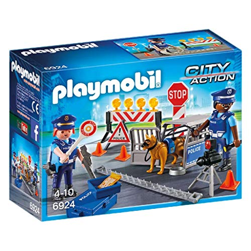 PLAYMOBIL City Action Control de Policía, A partir de 5 años (6924)