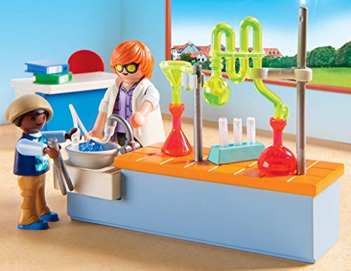 PLAYMOBIL City Life Clase de Química, a Partir de 5 Años (9456) , color/modelo surtido