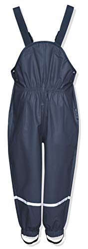 Playshoes Regenlatzhose, Pantalones para Niños, Azul (Marino), 9-10 años/140 cm