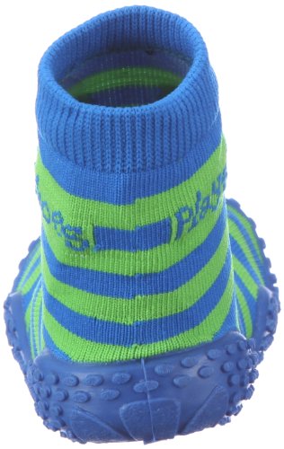 Playshoes Zapatillas de Playa con protección UV Raya, Zapatos de Agua Unisex Niños, Verde (Blau/Gruen 791), 28/29 EU
