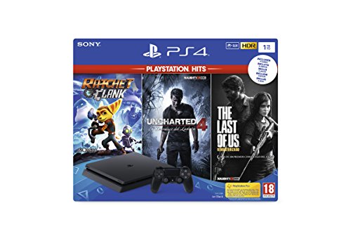 Playstation 4 (PS4) - Consola 1TB + Ratchet & Clank + The Last of Us + Uncharted 4