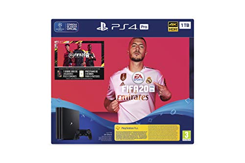 PlayStation 4 (PS4) +FIFA20/FUTVCH/Psy 14 días PS4 Pro 1TB G/SPA