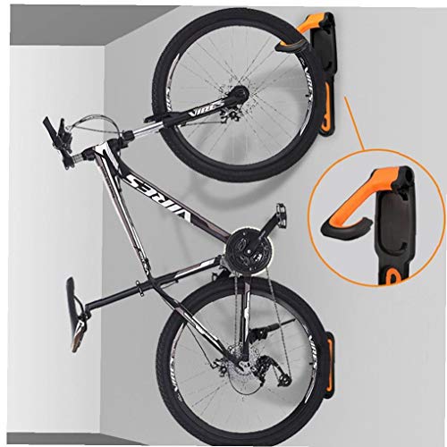 Plegable Vertical Pared de Bicicletas montado en Rack suspensión de Gancho de Pared Gruesa Deber de Bicicletas Garaje Bicicletas para Las Bicicletas de visualización