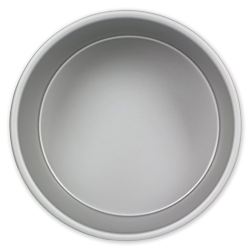 PME Molde para Pastel Redondo de Aluminio Anodizado Profundidad de 7 x 4-Pulgadas