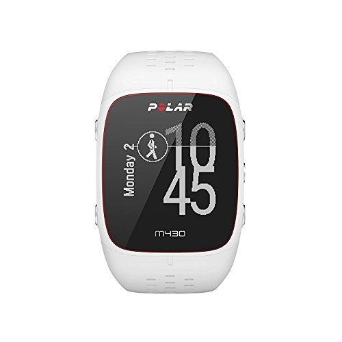 Polar M430 - Reloj de Correr con GPS y Frecuencia cardíaca en la muñeca - Multideporte - Actividad 24/7 - Blanco, S