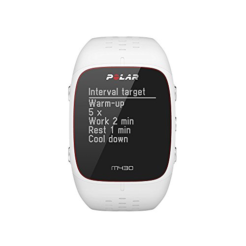 Polar M430 - Reloj de Correr con GPS y Frecuencia cardíaca en la muñeca - Multideporte - Actividad 24/7 - Blanco, S