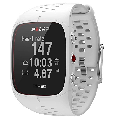 Polar M430 - Reloj de Correr con GPS y Frecuencia cardíaca en la muñeca - Multideporte - Actividad 24/7 - Blanco, S