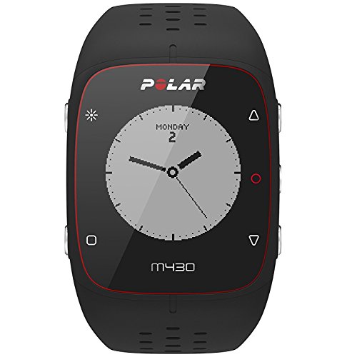 Polar M430 Reloj de Running con GPS, Adultos Unisex, Negro, S