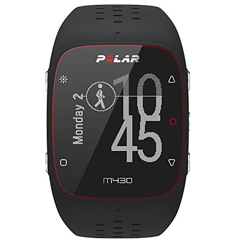Polar M430 Reloj de Running con GPS, Adultos Unisex, Negro, S