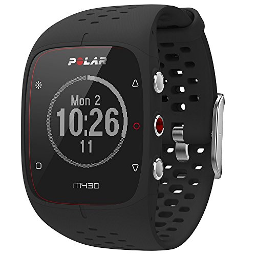 Polar M430 Reloj de Running con GPS, Adultos Unisex, Negro, S