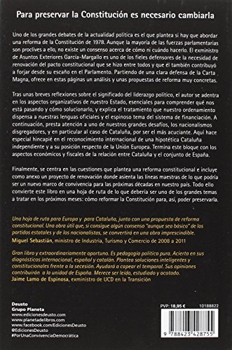 Por una convivencia democrática: Una propuesta de reforma para adaptar la Constitución al siglo XXI (Sin colección)