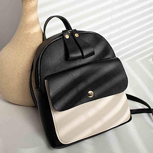 Posional Bolsillos de Compras la Señora Mochila De Felpa Suave Piel Sintética Para Mujer Bolso hombro felpa simple moda para mujer viaje versátil Bolsas portaherramientas Bolsos Viaje Mujeres