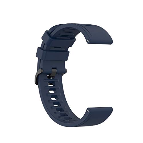 Posional Correa Reloj de Silicona, Caucho Suave Replacement Banda 20mm Adecuado para Huami Amazfit GTR 47mm, Huami Amazfit BIP, Huami Aamazfit BIP lite, Reloj Deportivo Accesorios Pulsera Ajustable