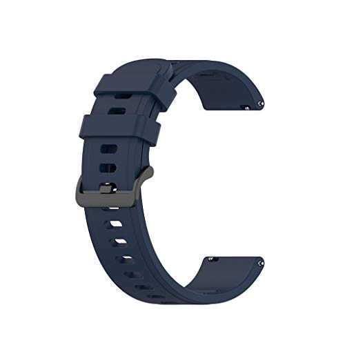 Posional Correa Reloj de Silicona, Caucho Suave Replacement Banda 20mm Adecuado para Huami Amazfit GTR 47mm, Huami Amazfit BIP, Huami Aamazfit BIP lite, Reloj Deportivo Accesorios Pulsera Ajustable