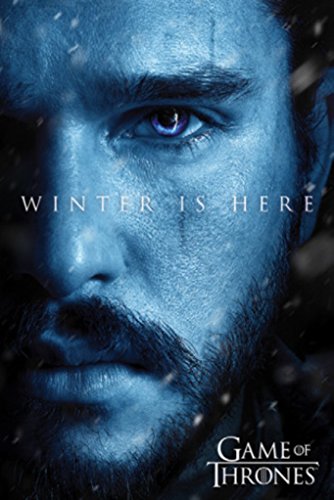 Póster Games of Thrones - Winter is Here/Jon Snow [7ma. Temporada] (61cm x 91,5cm)