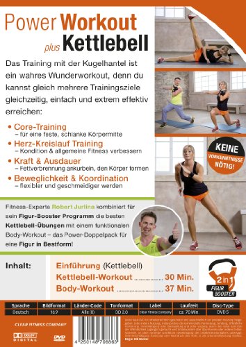 Power Workout plus Kettlebell [Alemania] [DVD]