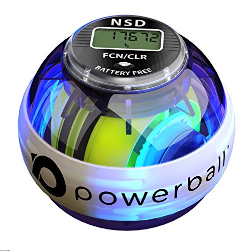 Powerball NSD 280Hz Autostart Ejercitador de Brazo, y Fortalecedor de Antebrazos, Mano y Muñeca, Negro (Pro Fusion)