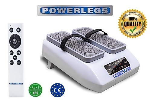 POWERLEGS Ejercita Tus Piernas Sin Esfuerzo Con Mando A Distancia Incluido - Alivia El Dolor y Mejora La Circulacion - Ejercitador De Piernas Pasivo - Mueve Tus Piernas - Mueve Tu Corazón