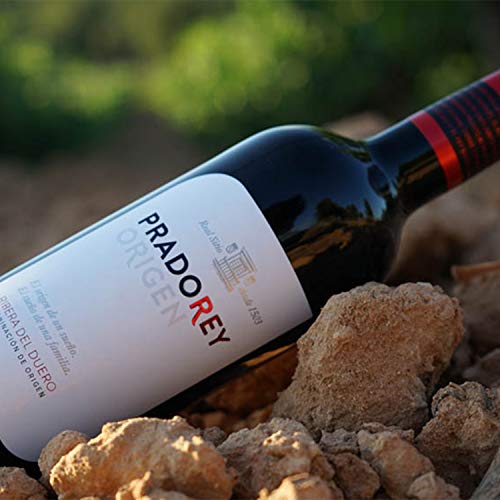 PRADOREY Roble Origen-Vino tinto - Roble- Ribera del Duero - 95% Tempranillo, 3% Cabernet sauvignon, 2% Merlot - Vino joven con ligero paso por barrica y tinaja - 6 Bot-0,75 L