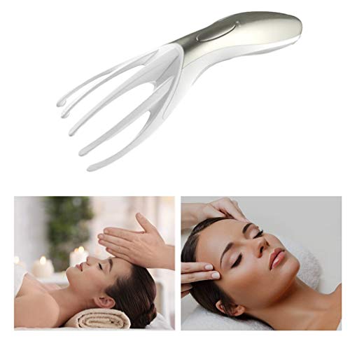 Prinsong Five Fingers Head Massager Five-Jaw Head Relax Scalp Neck Cuello cabelludo de plástico