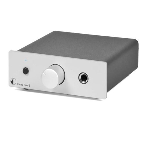Pro-Ject 28569 Head Box S - Amplificador para auriculares, color plateado