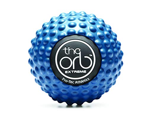 Pro-Tec Athletics The Orb High Density Deep Tissue Massage Ball - Includes User Guide - PTOrbExtreme, Extreme 11,43 cm, 4.5", Negro