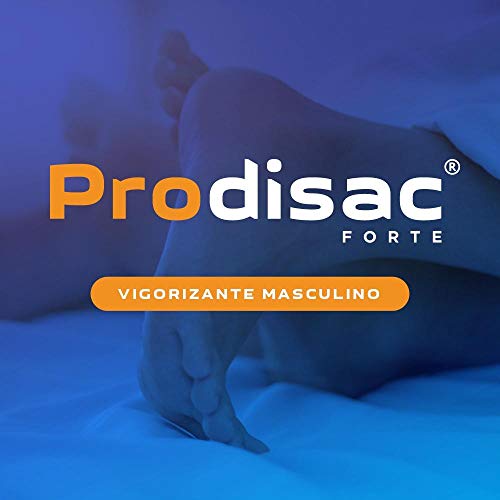 Prodisac ® Forte | Aumento de resistencia y potencia sexual de manera Natural |   Acción instantánea | 60 cápsulas vegetales de alta concentración.