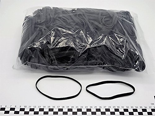 Progom - Gomas Elasticas - 120(ø76) mm x 5mm - negro - bolsa de 1kg