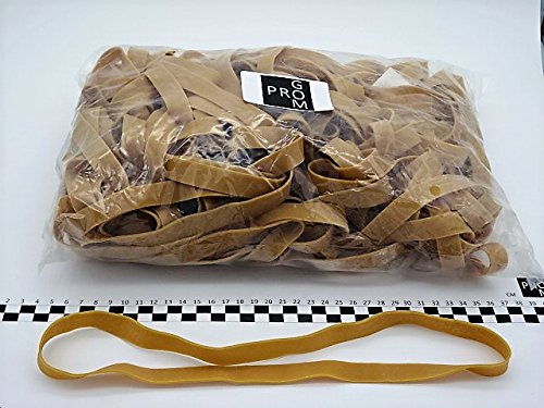 Progom - Gomas Elasticas - 300(Ø190) mmx15 mm - natural - bolsa de 1kg