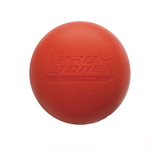 PROTONE Lacrosse Bola para Punto de activación Masaje/rehabilitación/Fisioterapia/Crossfit (Amarillo)