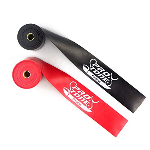 PROTONE - Voodoo Floss - Bandas de Compresión Muscular Apropiadas para Crossfit/Rehabilitación/Fisioterapia/Recuperación de Movilidad - Rojo - Extremo