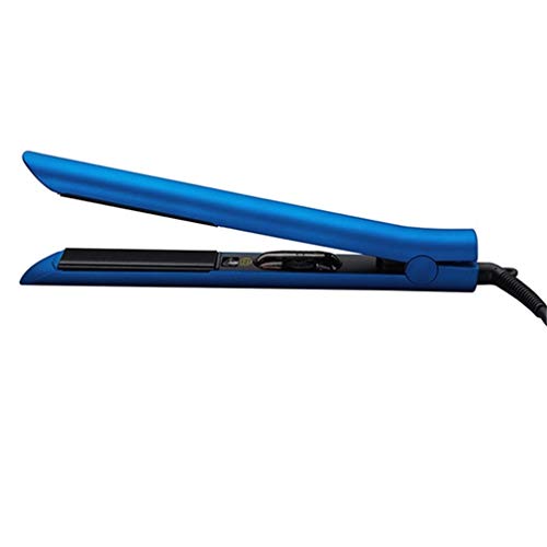 Ptc Calefacción Promoción Venta al por mayor Férula para el cabello Ion Perm 1 pulgada Tamaño de la placa Termostática Cerámica Plancha de pelo Plancha de pelo Rizador Herramienta de peinado,Azul