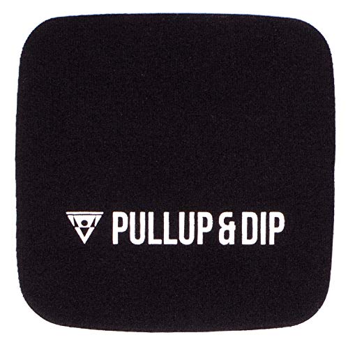PULLUP & DIP Fitness Grip Pads [Juego de 4] para Dominadas, Culturismo y Entrenamiento de Fuerza, 2 Pares de Almohadillas de Agarre de Neopreno, Alternativa a Los Guantes de Entrenamiento