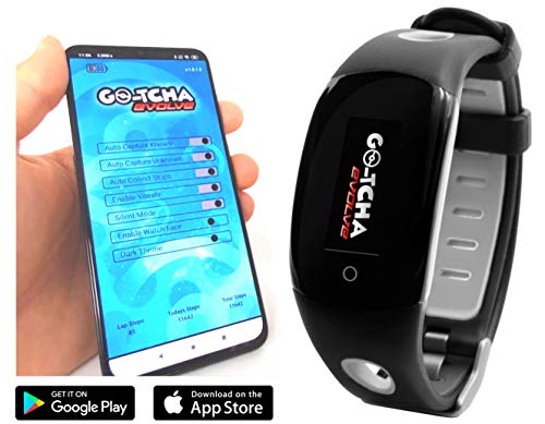 Pulsera LED táctil Go-Tcha Evolve 2020 Edición NEGRA para Pokémon Go (alternativa al Go Plus)