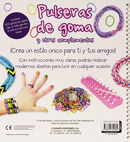 Pulseras de goma y otros complementos (Diseña y crea)