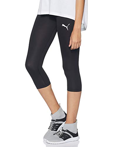 Puma Active 3/4 Pantalones, Mujer, Negro Black, L