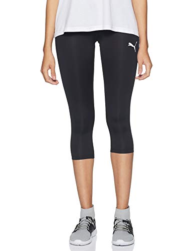 Puma Active 3/4 Pantalones, Mujer, Negro Black, L