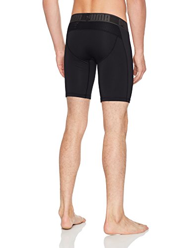 PUMA Active Long Boxer 1p Packed Calzoncillos Largos Deportivo, Negro (Black), M para Hombre