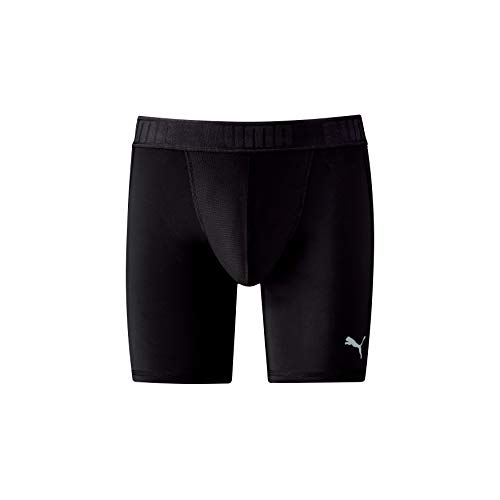 PUMA Active Long Boxer 1p Packed Calzoncillos Largos Deportivo, Negro (Black), M para Hombre