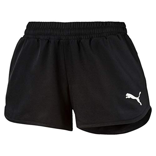 PUMA Active Woven Shorts Pants, Mujer, Puma Black, M