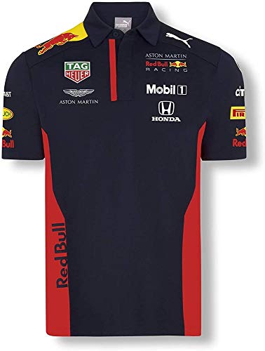 PUMA AMRBR Team Polo, Hombre, Night Sky, L