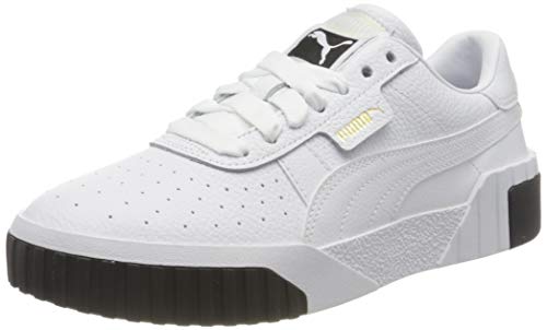 PUMA Cali WN'S, Zapatillas para Mujer, Blanco White Black, 39 EU