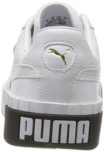 PUMA Cali WN'S, Zapatillas para Mujer, Blanco White Black, 39 EU